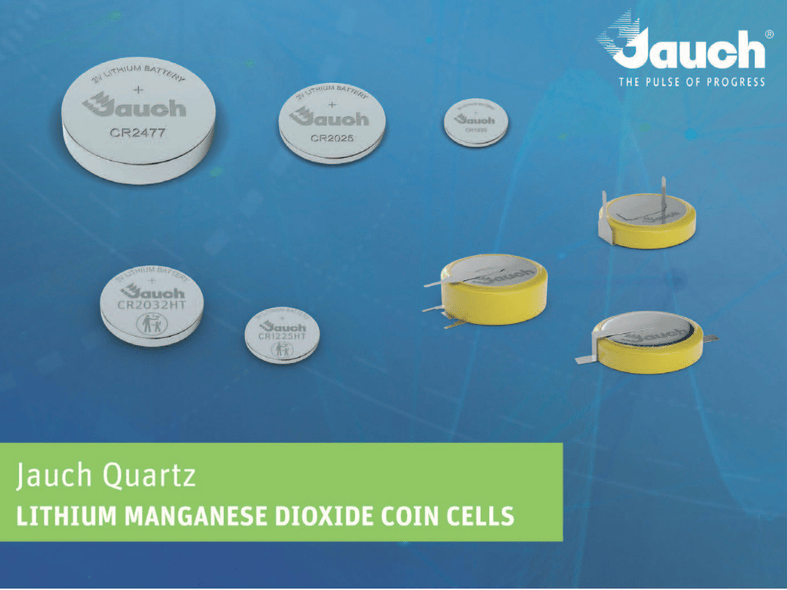 All lithium manganese dioxide coin cells at a glance