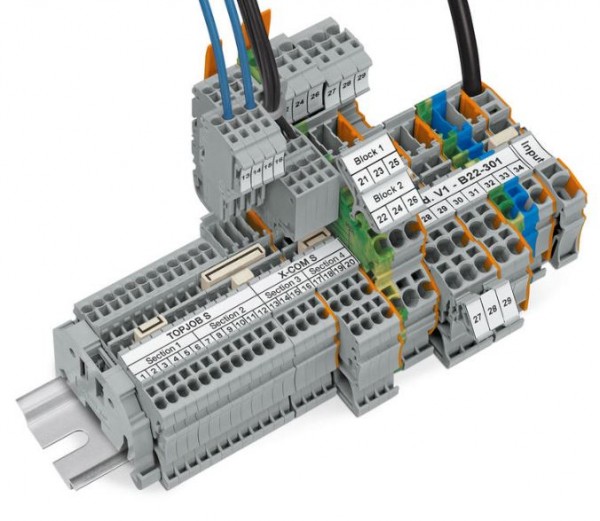 Pluggable Rail-Mount Terminal Blocks